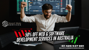 50% off on web & software development services in australia