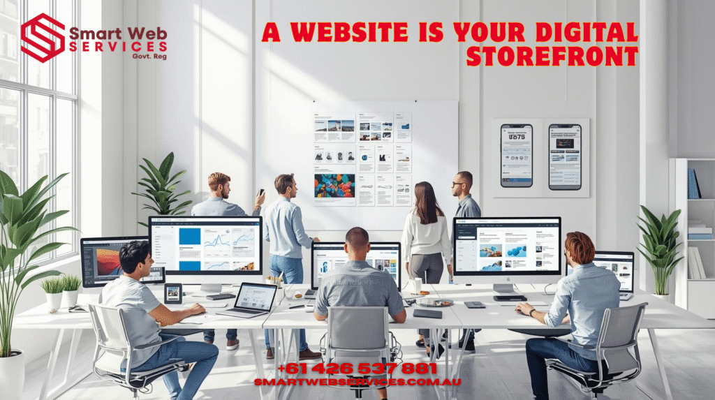 A website is your digital storefront